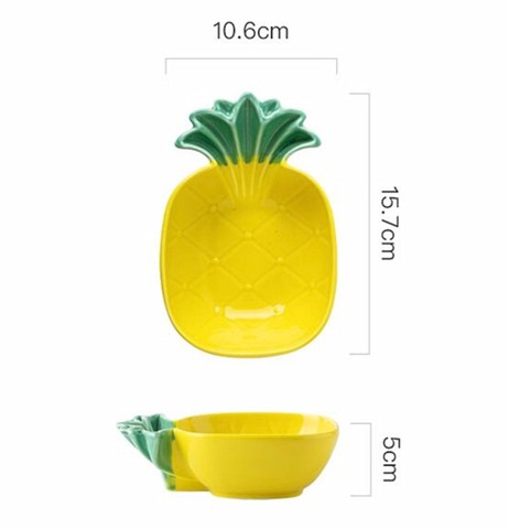 Піала ананас  10*15.5 *5.5 см